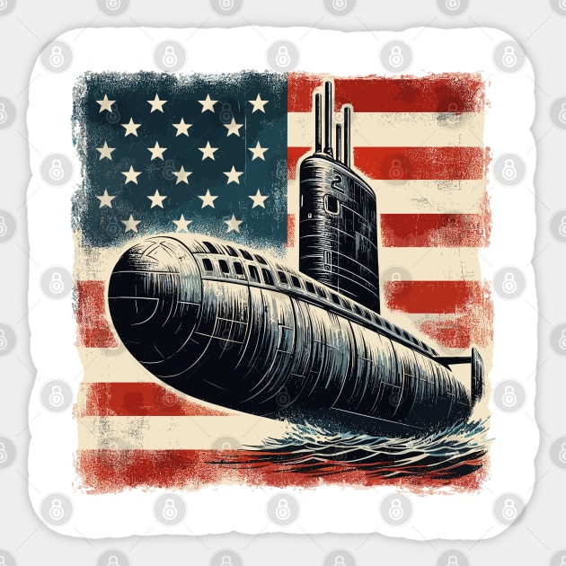 Submarine Sticker by Vehicles-Art